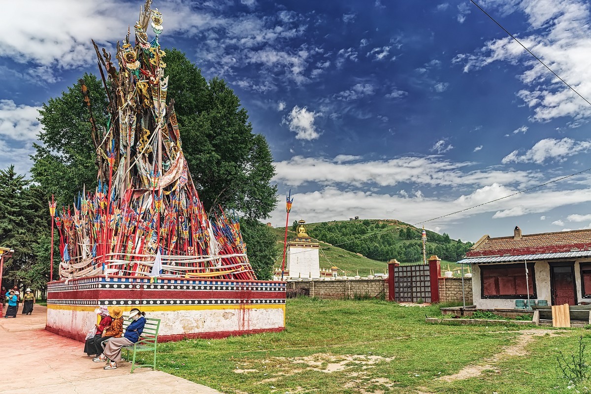 202207川西避暑行之阿坝县格尔登寺之二