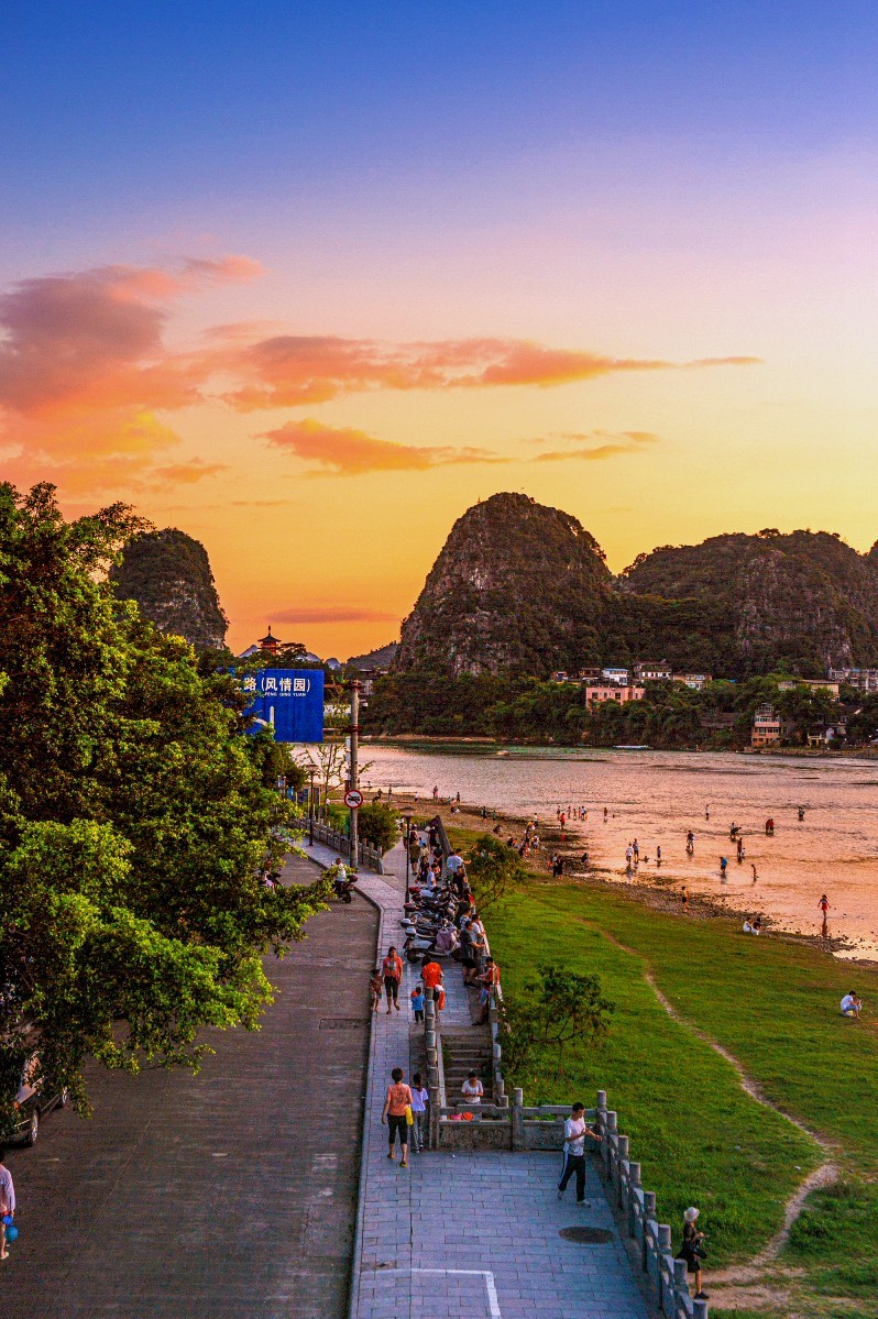 〖夕阳美如画，清风醉晚霞！ 〗晚霞风光 拍摄