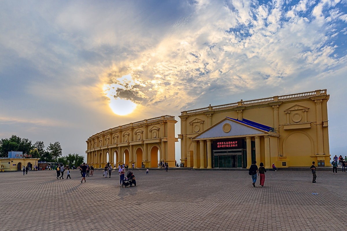 旅游记录 ：宁夏 · 银川 · 览山公园