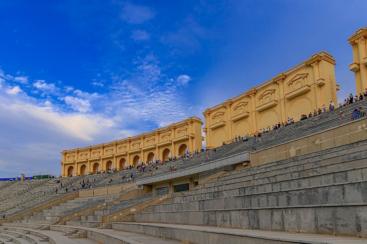 旅游记录 ：宁夏 · 银川 · 览山公园
