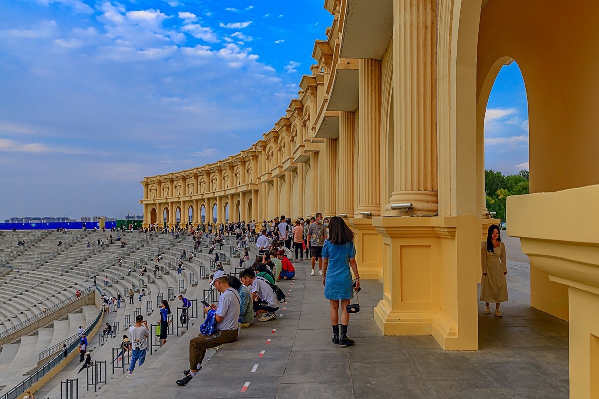 旅游记录 ：宁夏 · 银川 · 览山公园
