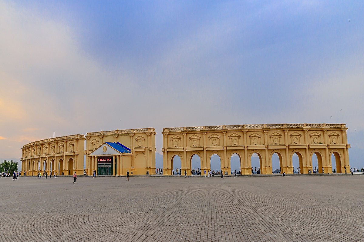 旅游记录 ：宁夏 · 银川 · 览山公园