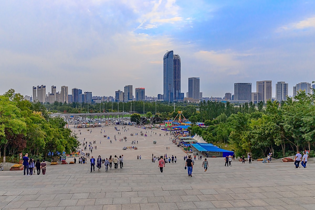 旅游记录 ：宁夏 · 银川 · 览山公园