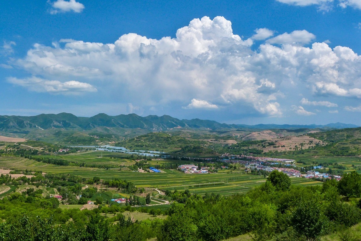 宁夏六盘山区的夏天！
