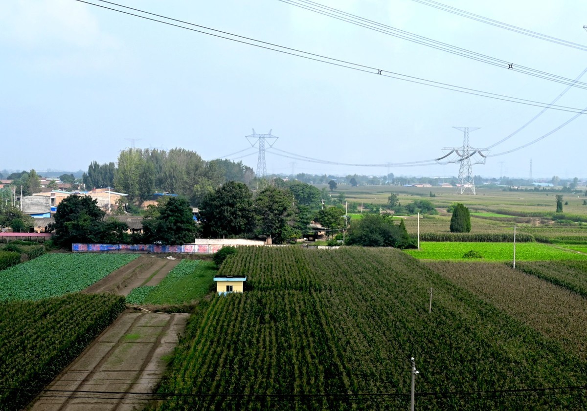 西安至华山高铁路旁风光随拍