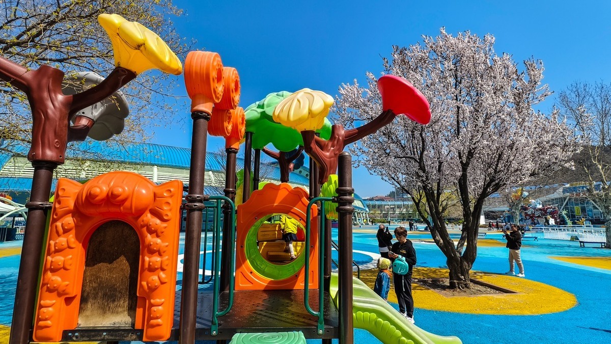 春 和 景 明 游 虎 滩