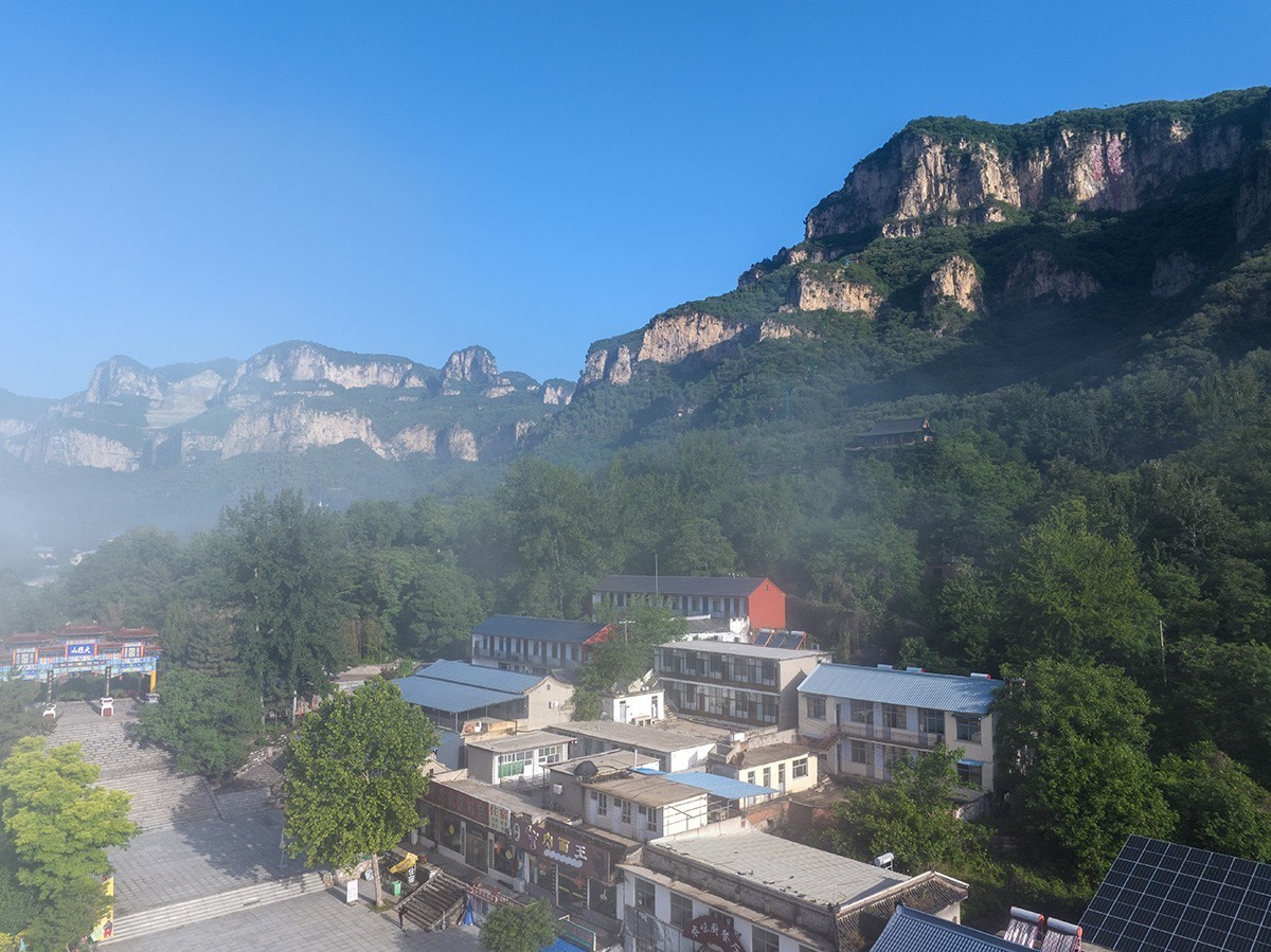 航拍天桂山云海