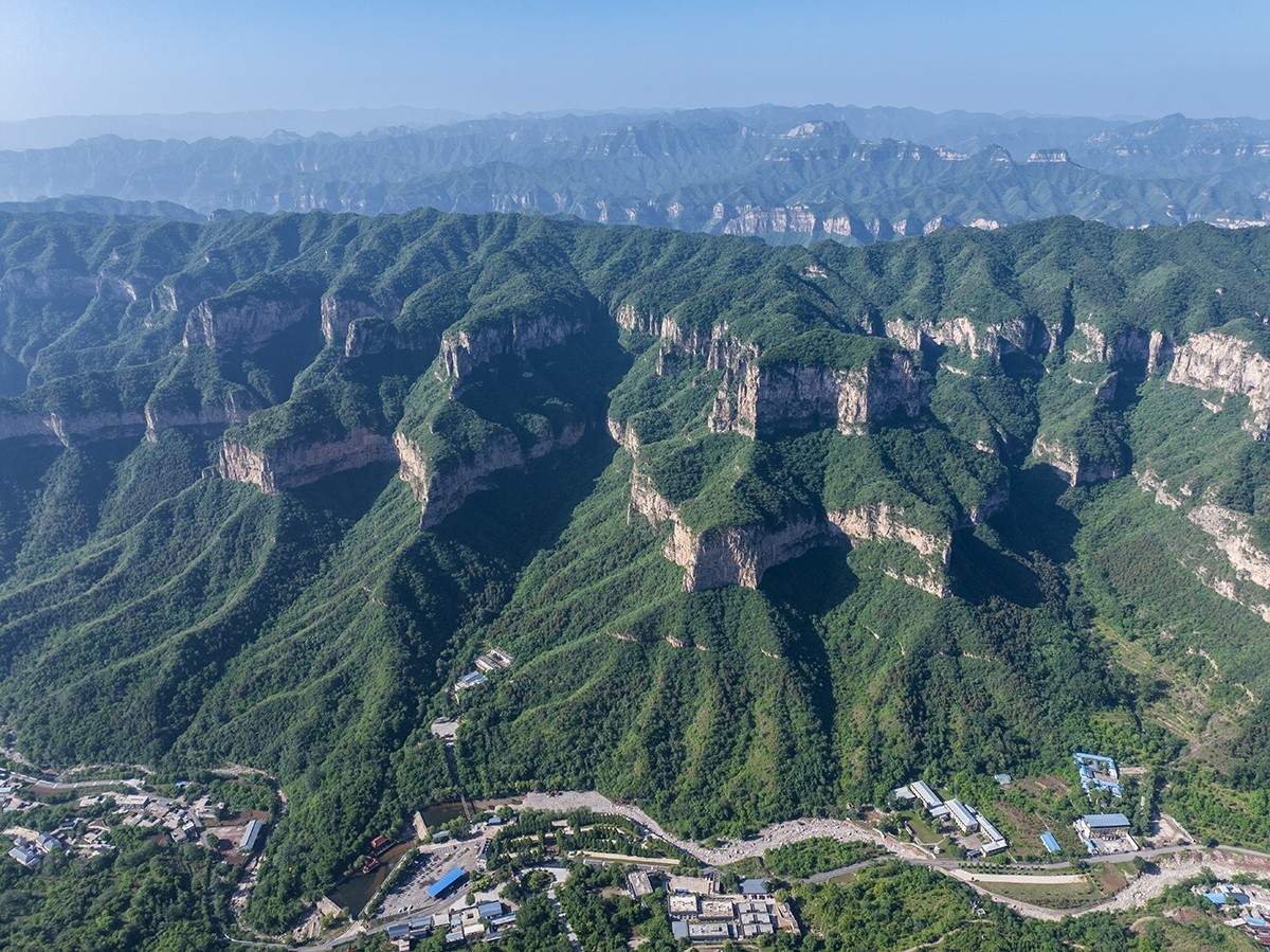 航拍天桂山云海