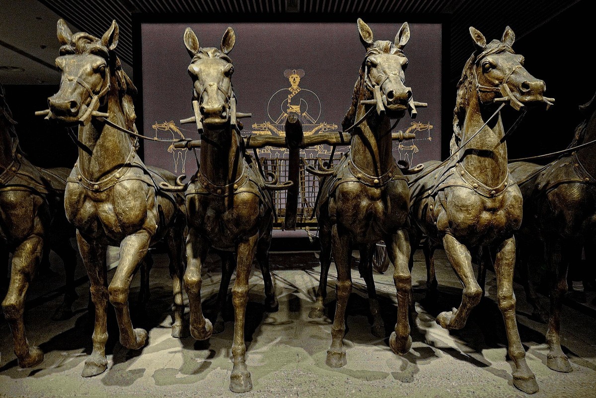 博物馆马车出行