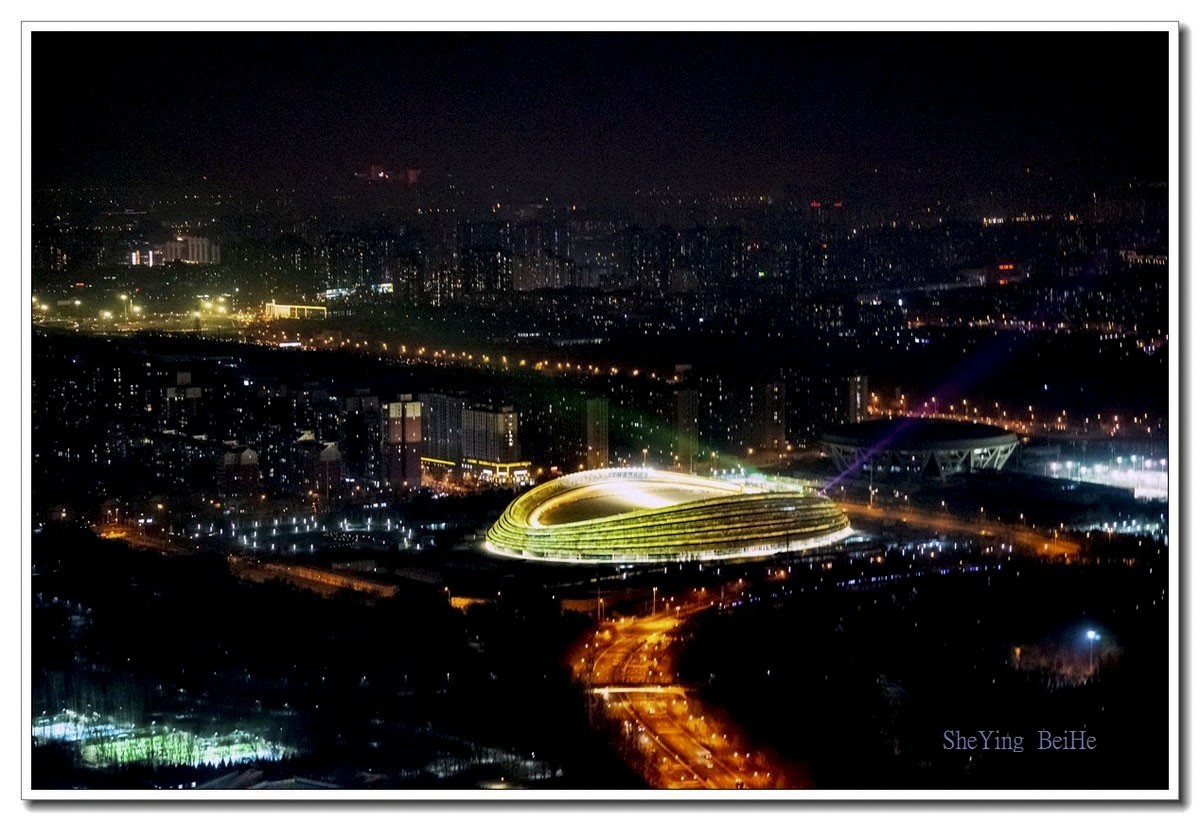 #一张照片一座城#体育建筑北京城市风光美