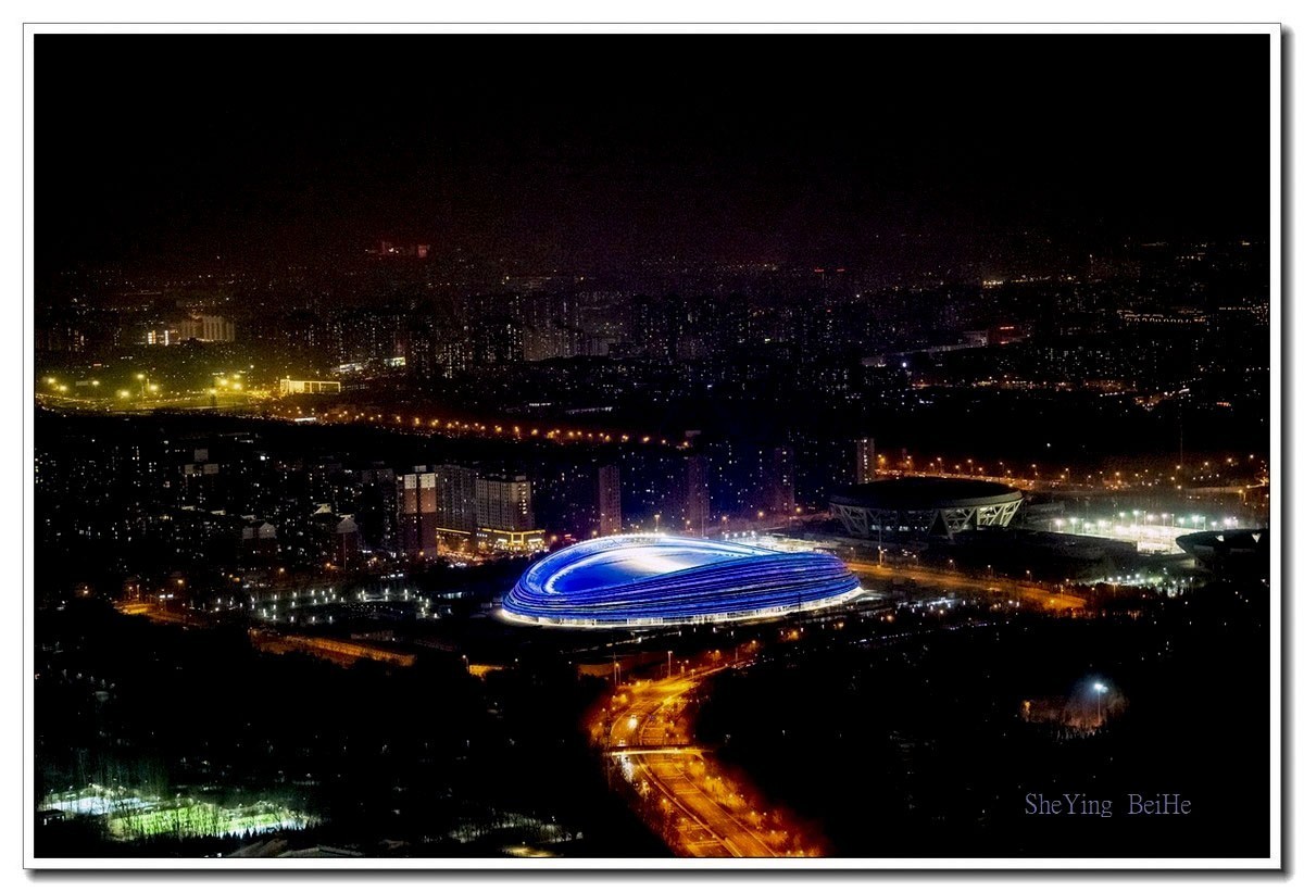 #一张照片一座城#体育建筑北京城市风光美