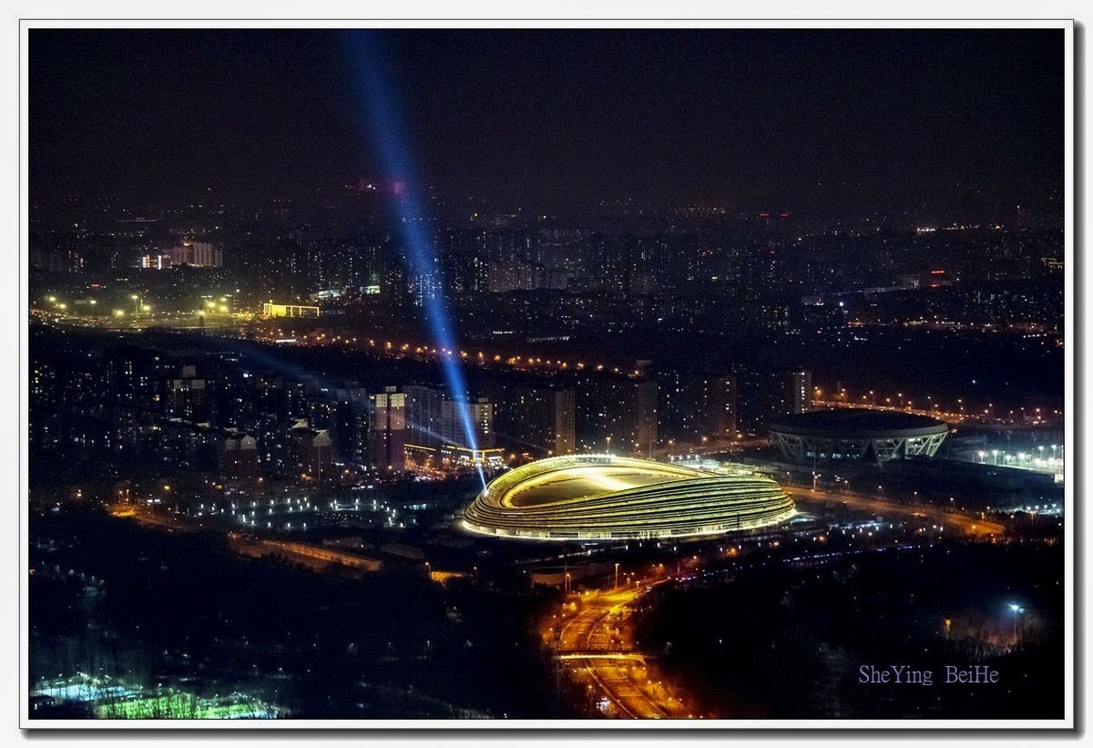 #一张照片一座城#体育建筑北京城市风光美