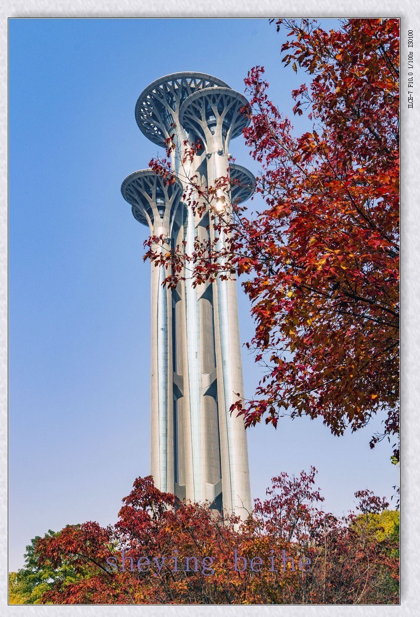 #一张照片一座城#体育建筑北京城市风光美