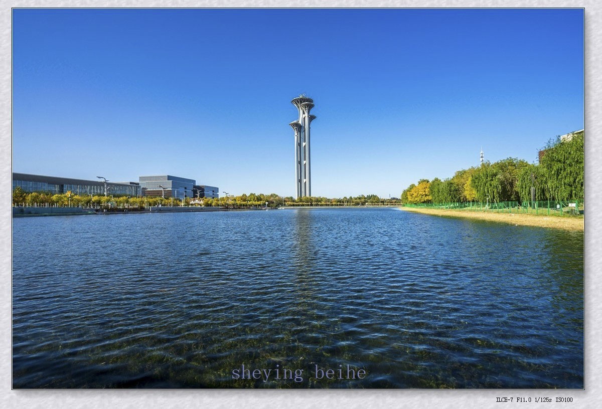 #一张照片一座城#体育建筑北京城市风光美