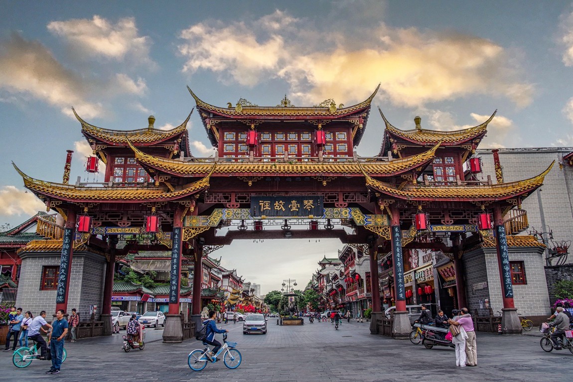 #一张照片一座城#历史文化名城-- 成都风光