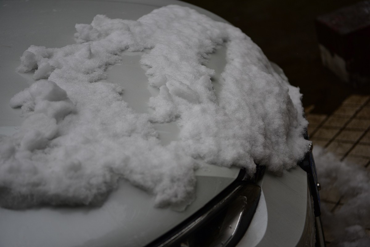 湖南严冬本市雪景掠影