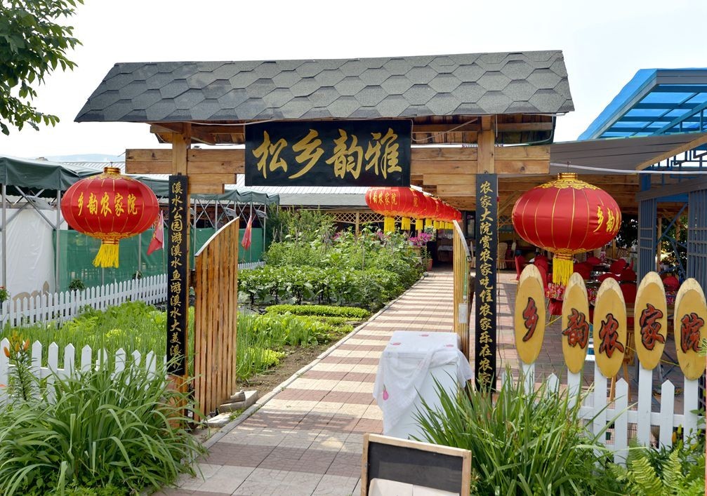 总文明用语去过的溪水林场