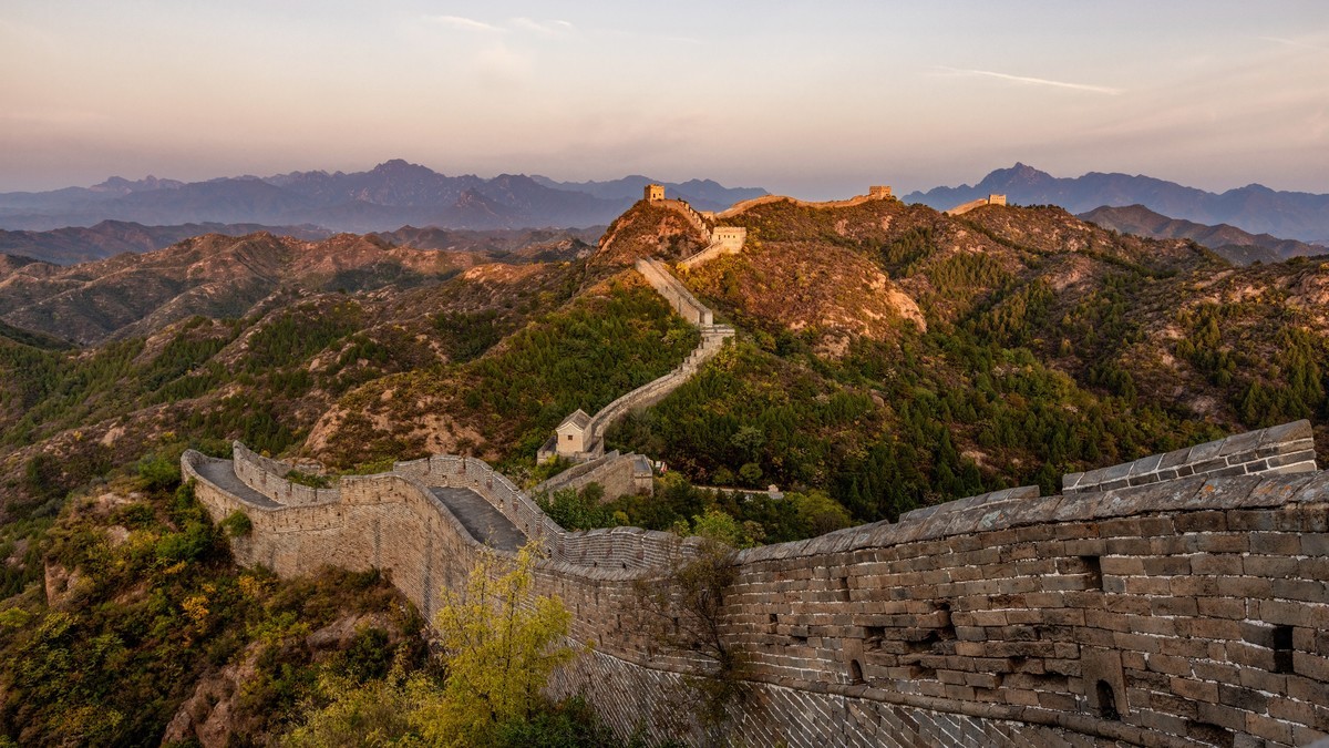 万里长城行一程