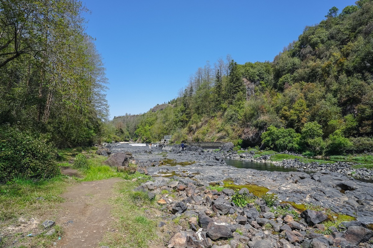 游拍腾冲黑鱼河