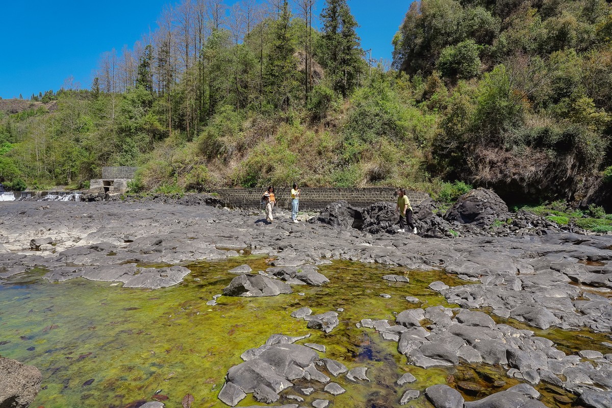 游拍腾冲黑鱼河