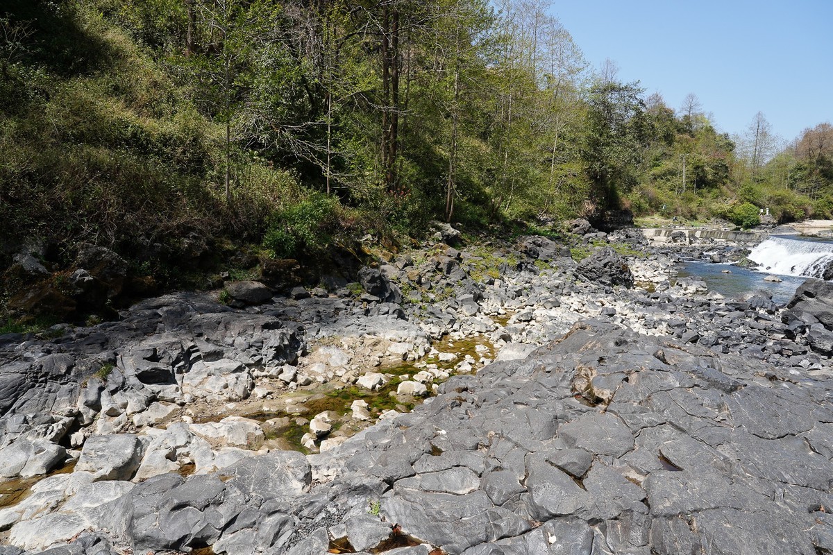 游拍腾冲黑鱼河