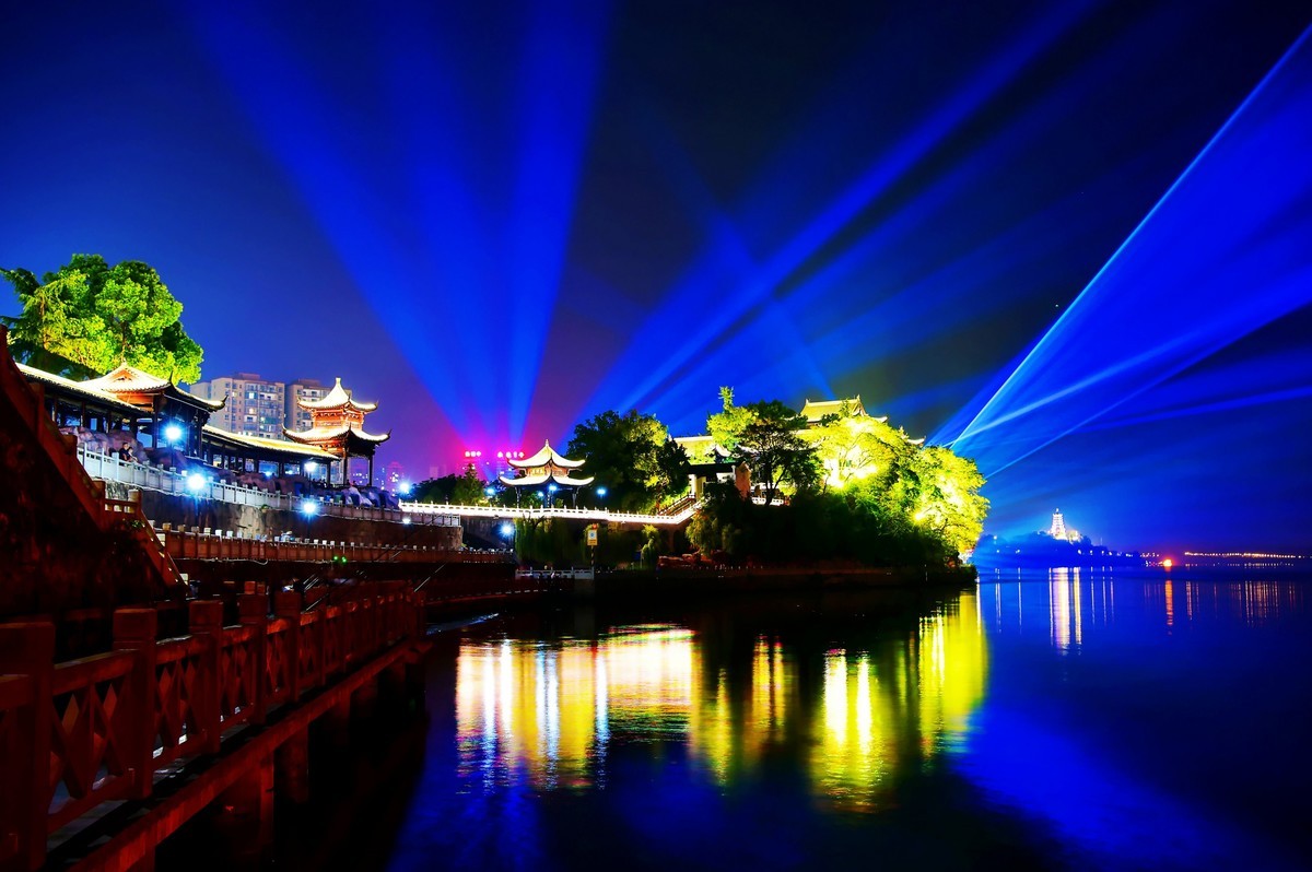 千年书院夜光秀