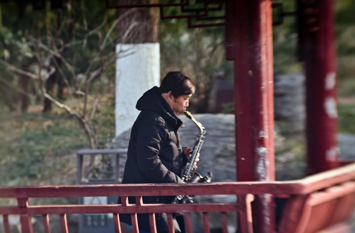 早春——明湖小景