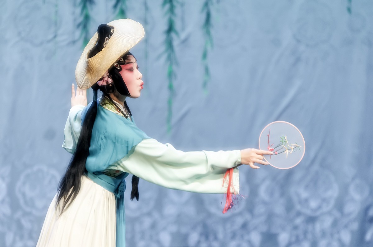 舞台摄影：传统川剧《白蛇传 》之《船舟借伞》