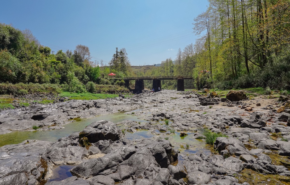 游拍腾冲黑鱼河