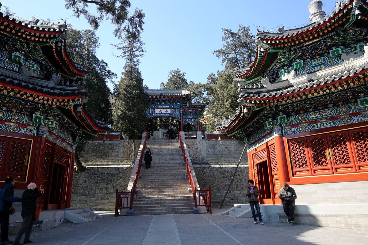 西安香山寺图片