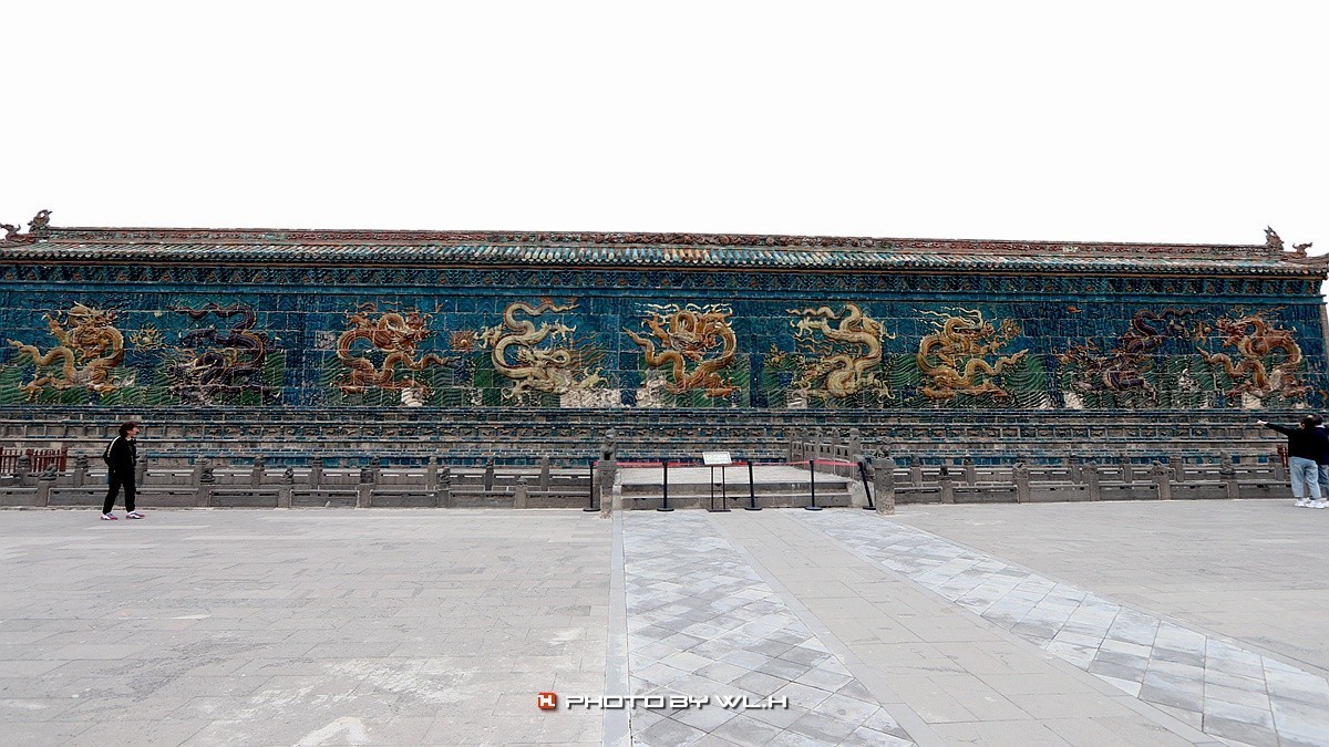 晋陕行——大同古城之法华寺、九龙壁和四牌楼