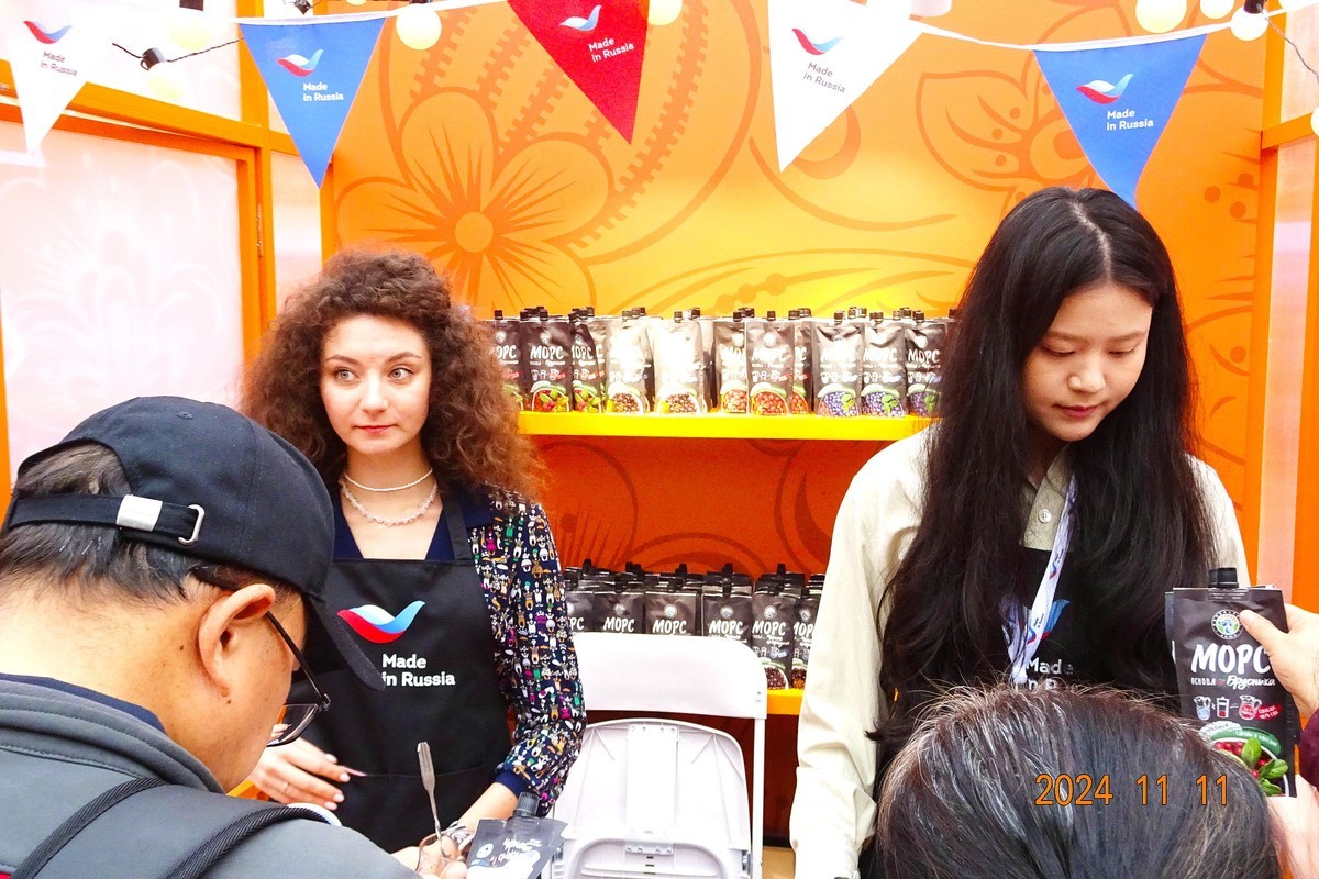 “俄罗斯食品文化节”成都站进行时