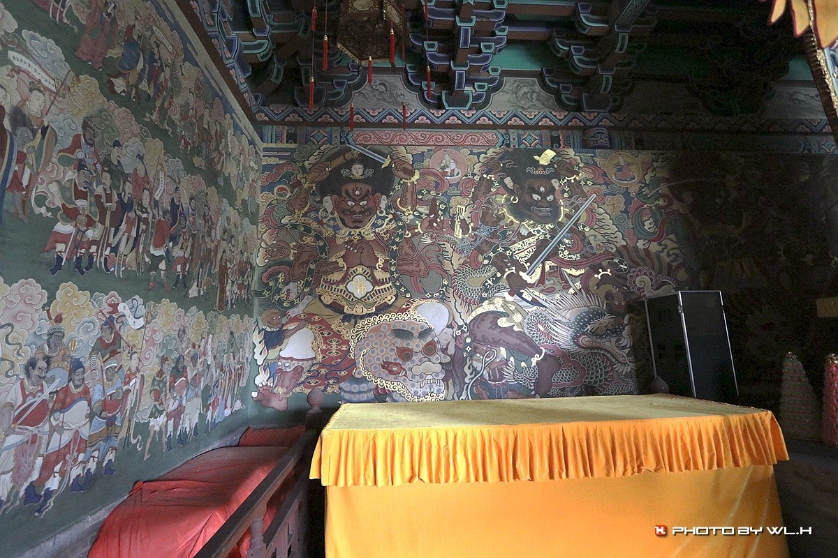 晋陕行——大同古城之法华寺、九龙壁和四牌楼