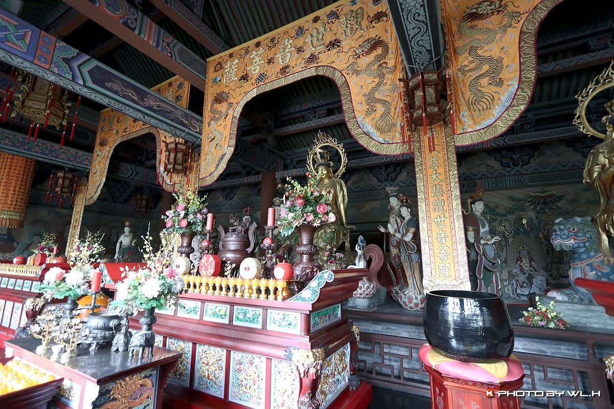 晋陕行——大同古城之法华寺、九龙壁和四牌楼