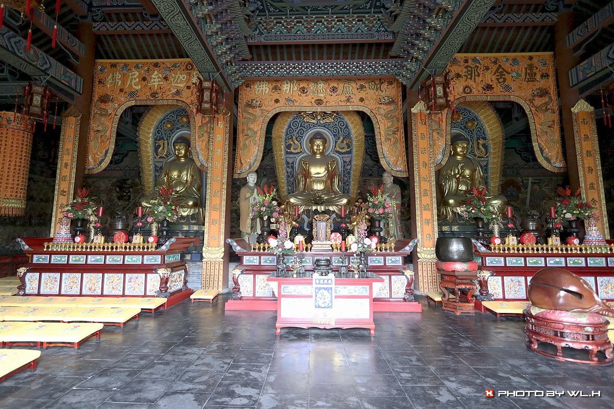 晋陕行——大同古城之法华寺、九龙壁和四牌楼