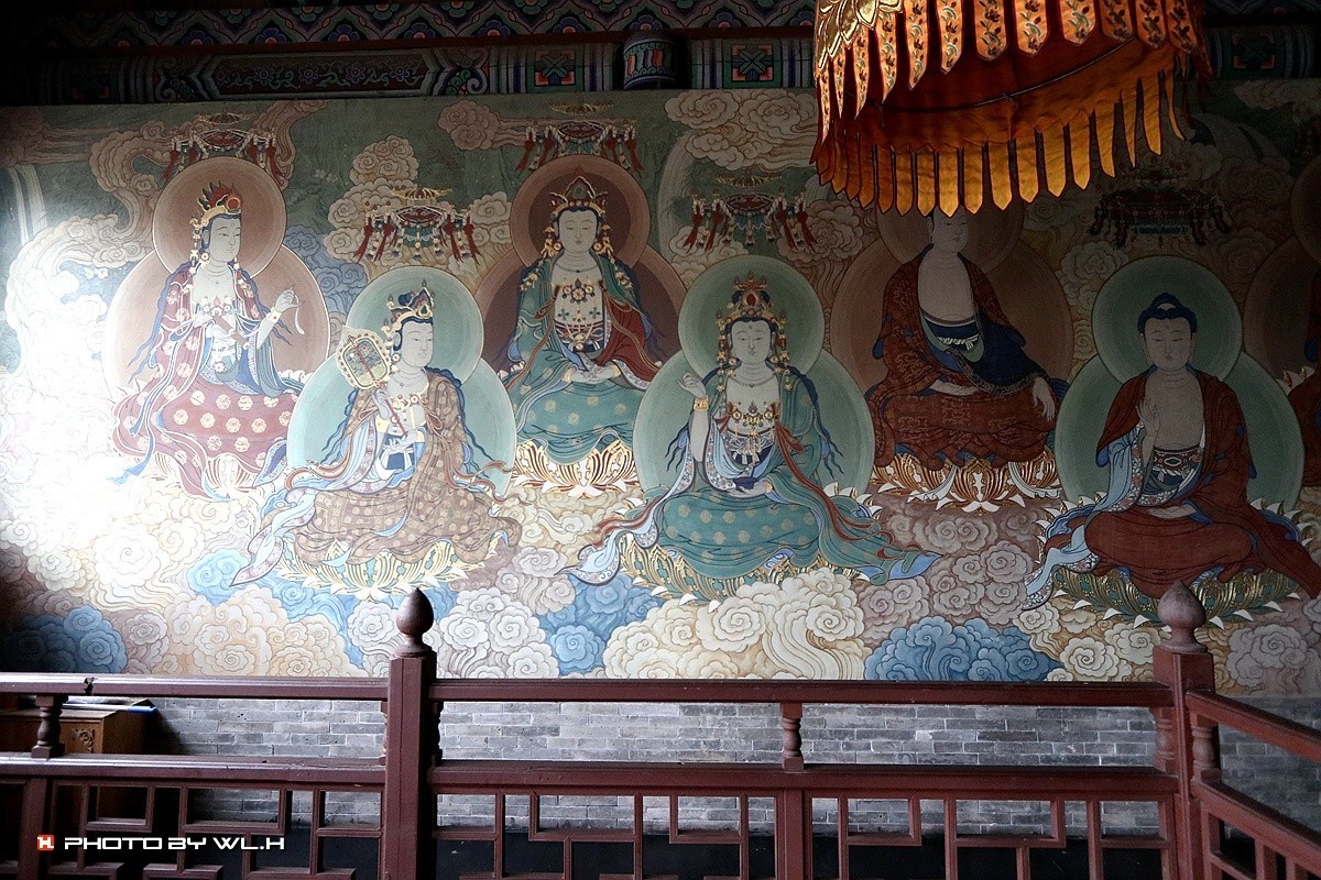 晋陕行——大同古城之法华寺、九龙壁和四牌楼