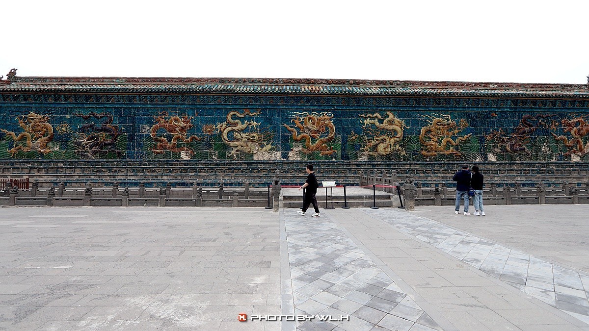 晋陕行——大同古城之法华寺、九龙壁和四牌楼