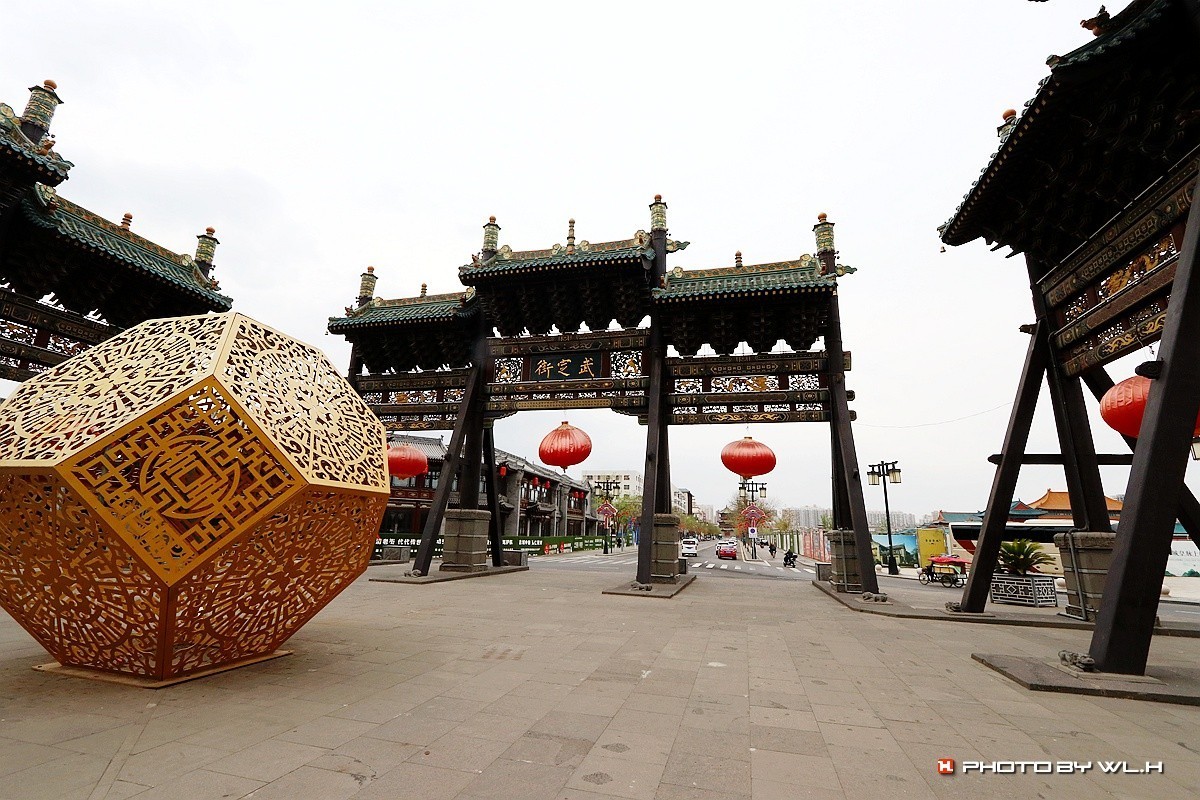 晋陕行——大同古城之法华寺、九龙壁和四牌楼