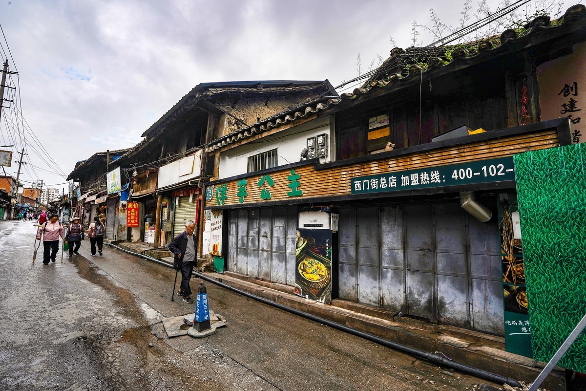 即将改造的曲靖西门老街