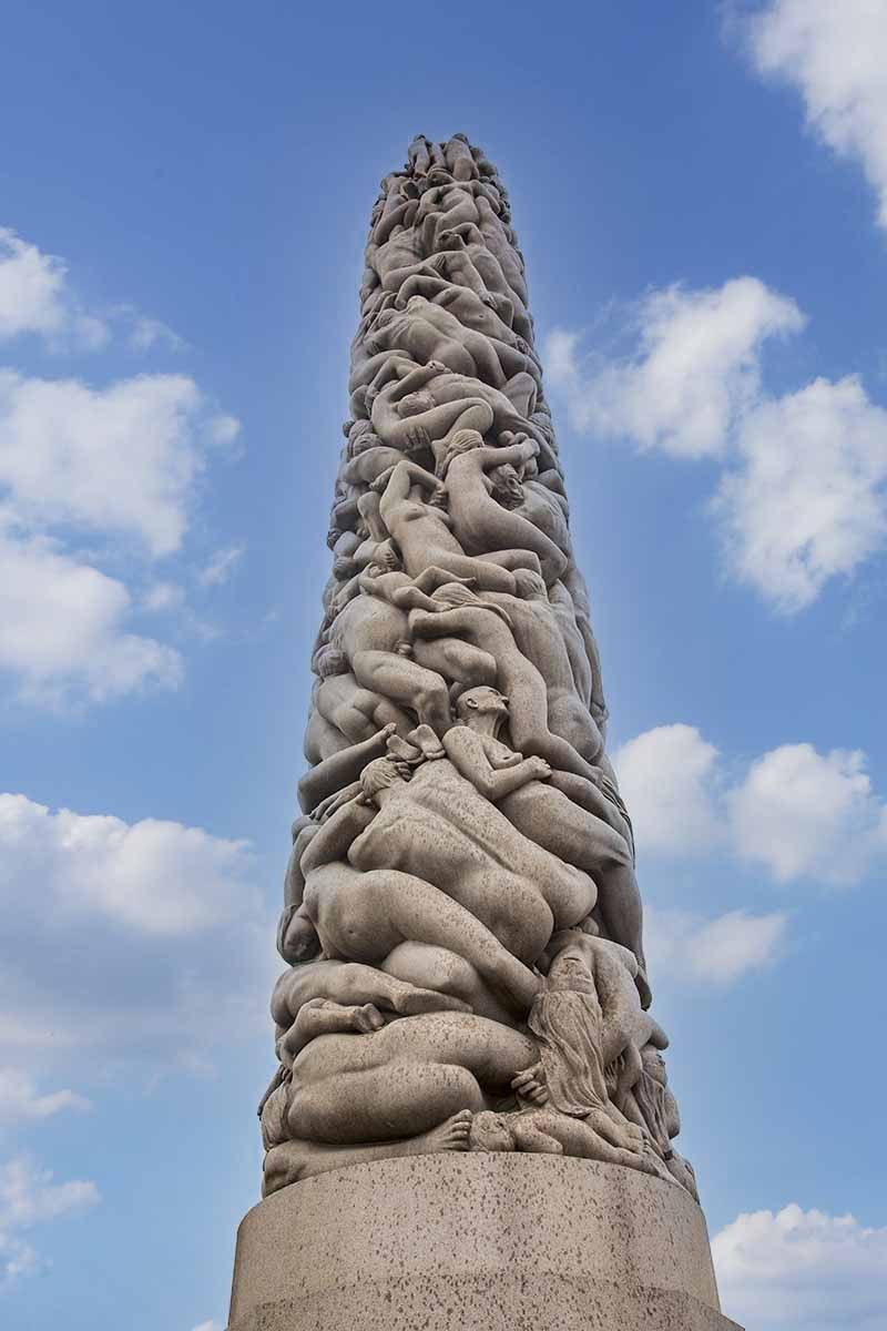 外国风情(11)-----维格兰雕像公园(挪威)掠影