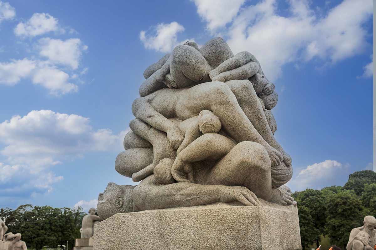 外国风情(11)-----维格兰雕像公园(挪威)掠影