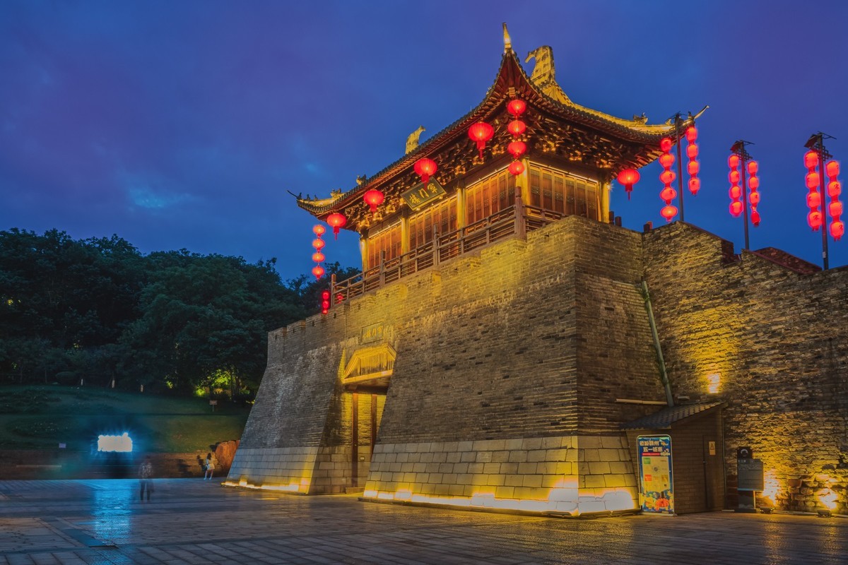 宋城赣州军门楼夜景-中关村在线摄影论坛
