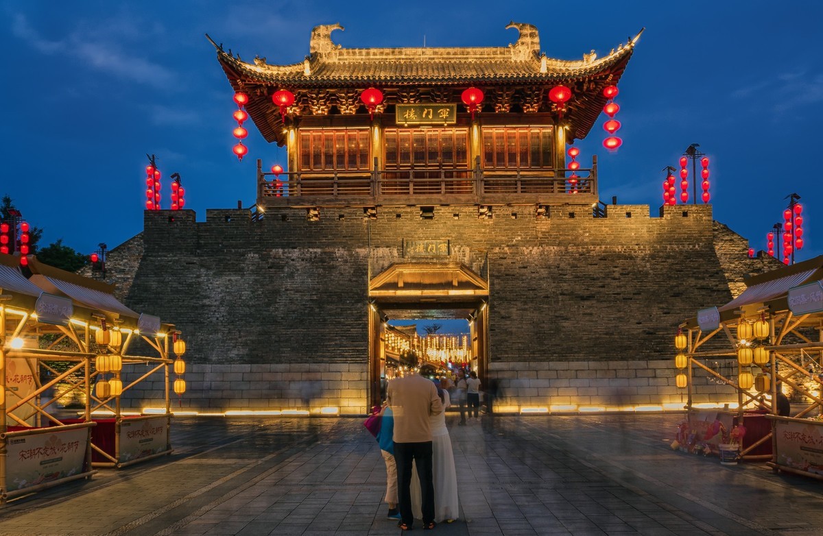 军门楼夜景