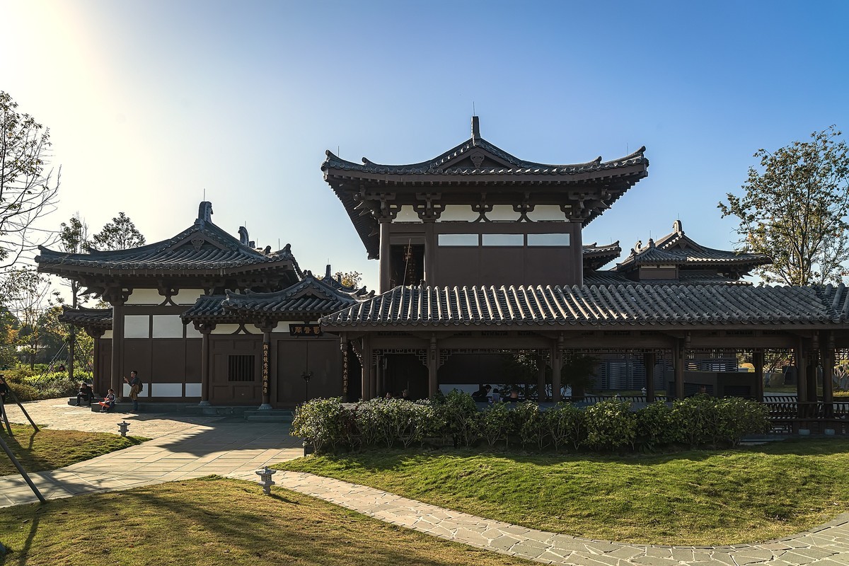 成都初冬 · 暖阳下的易园、蜀园