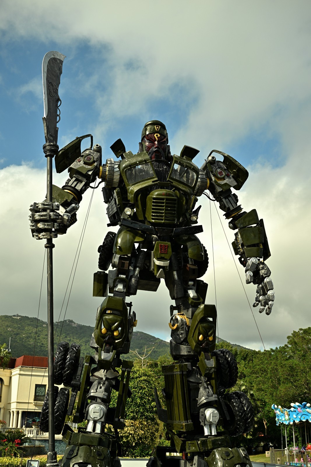 三亚热带雨林公园看风景（A）