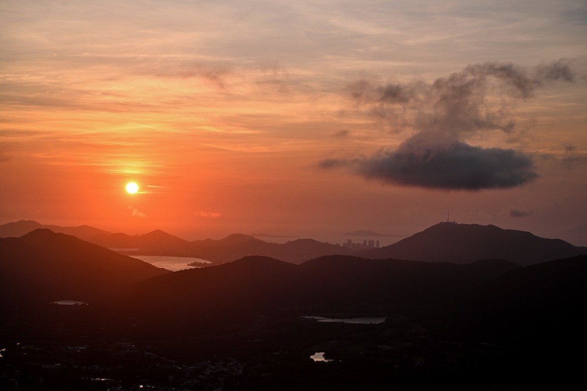 三亚热带雨林公园看风景（A）