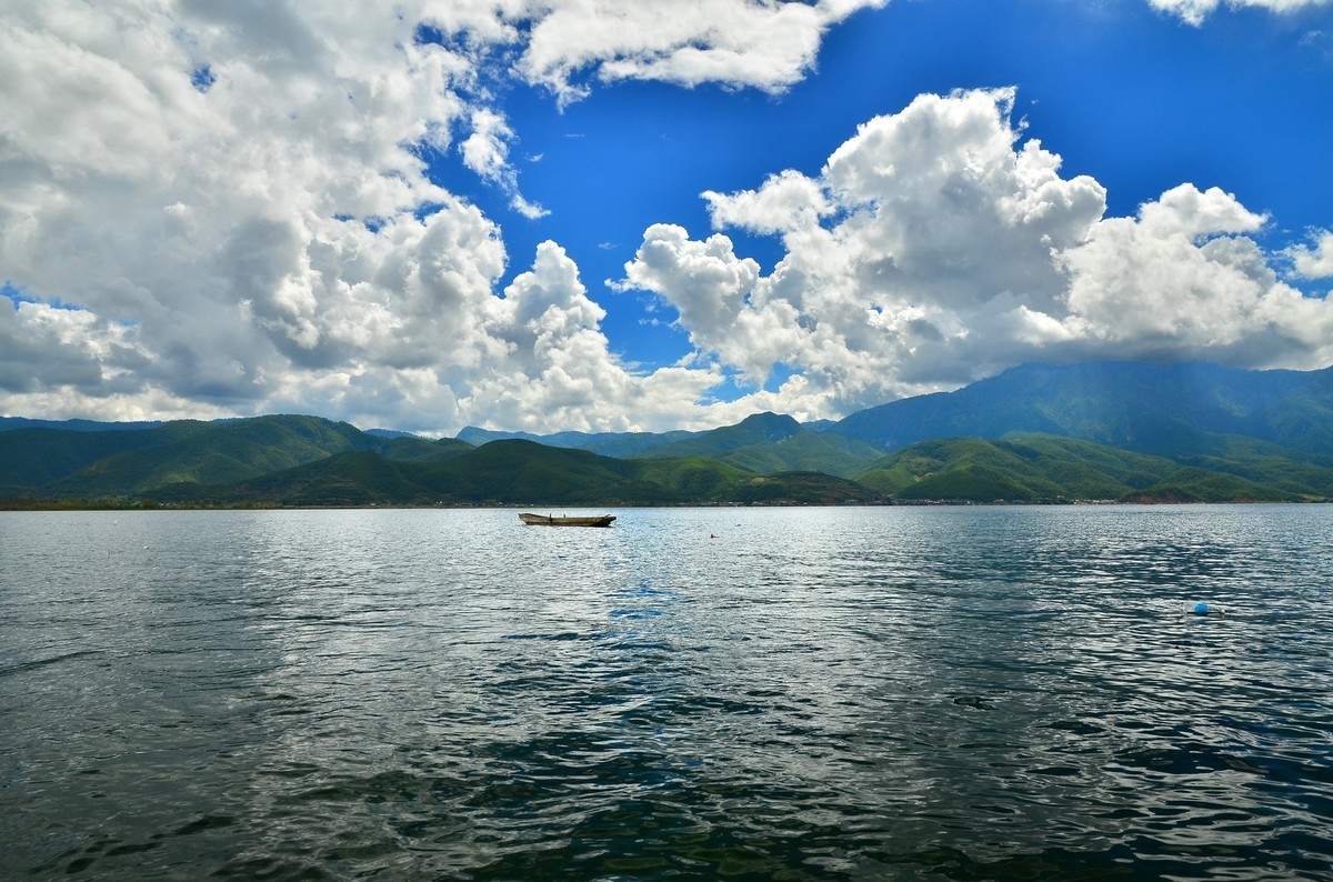 一组旧照片整理:泸沽湖之恋