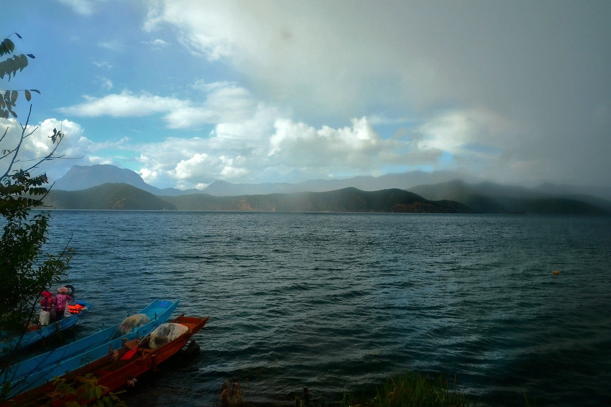一组旧照片整理:泸沽湖之恋