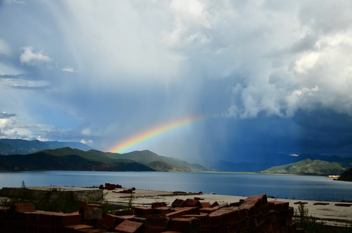 一组旧照片整理:泸沽湖之恋