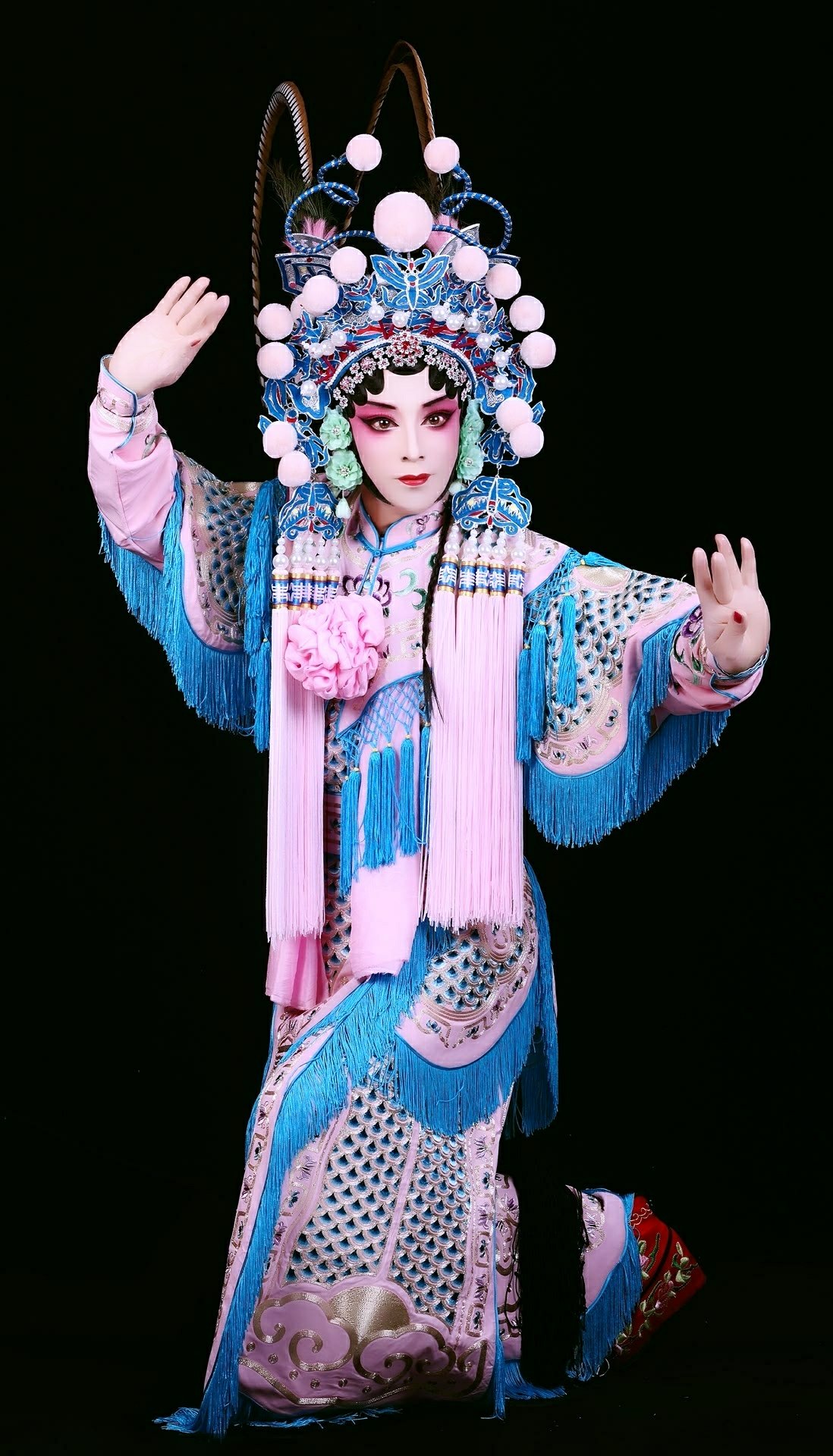 我的京剧照 京剧旦角戏曲人物 武旦刀马旦  扈家庄扈三娘456